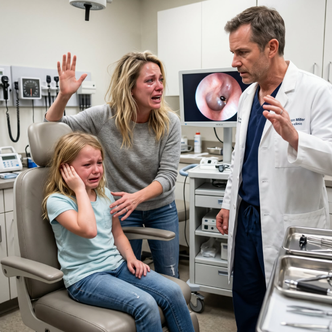 "Mom, my ear feels weird..." daughter's ear pain leads to a shocking discovery the doctor couldn’t believe ...