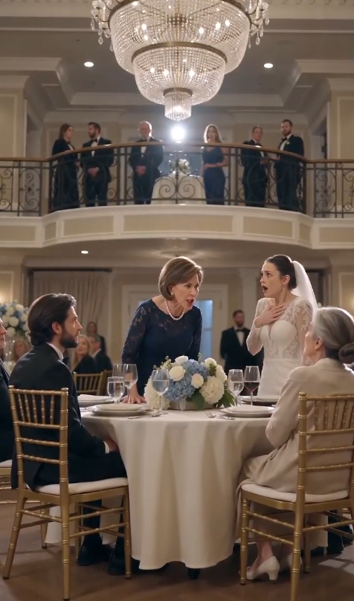 My Mother-in-Law Slapped My Mother at My Wedding Because Her Clothes Looked Poor… But She Didn’t Know Mom Was Hiding a Secret That Would Make the Entire Ballroom Turn Against Her 💔💔