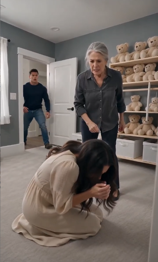 The moment a man goes berserk witnessing his wife being grabbed by the hair and assaulted by her own mother right next to their daughter's cradle. His last shred of respect has officially crumbled.
