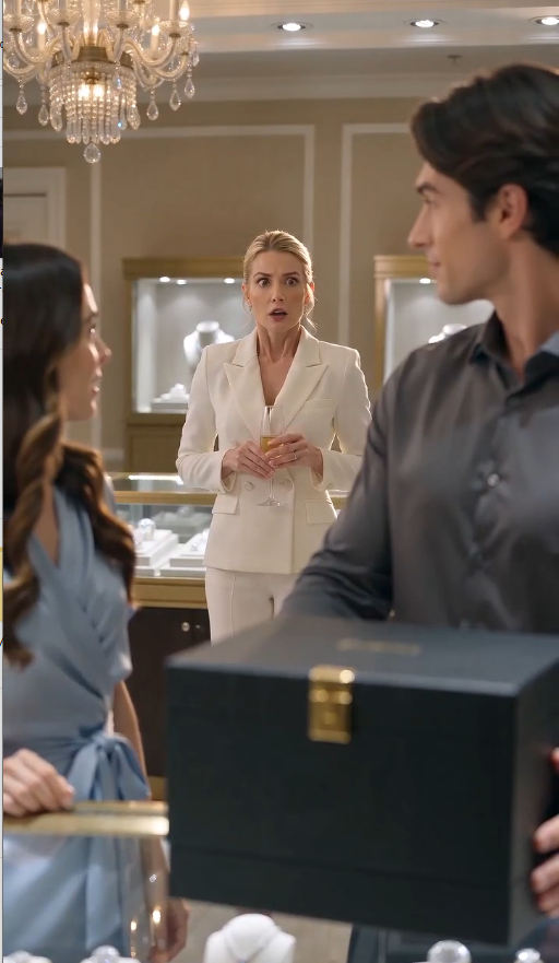 The Millionaire’s Wife Mocked A Delivery Driver In Front Of Everyone. Then One Small Velvet Box Destroyed Her Entire World.
