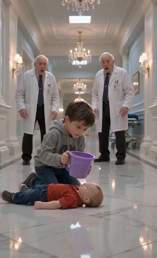 The baby had already gone still… and no one dared to touch him.