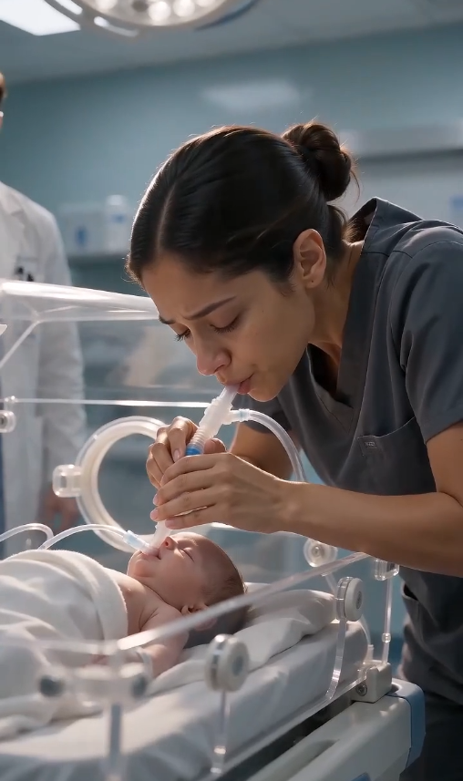 👉 What happened after the cleaner touched the baby left veteran doctors speechless and a crime lord obsessed.  The white cotton sheet had already been drawn over the infant’s face. The delivery room was suffocating under the weight of a double tragedy—until a voice from the threshold cut through the sterile quiet: