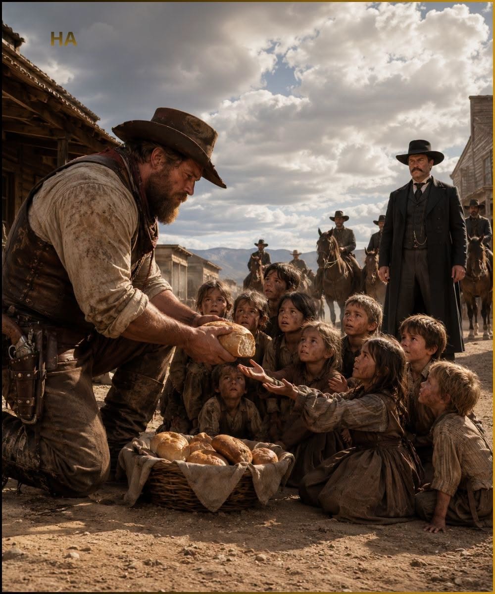 Twelve Starving Cherokee Children Begged a Giant Cowboy for Bread, but When He Called Them His Own, a Federal Judge Arrived to Make Them Pay for His Mercy...