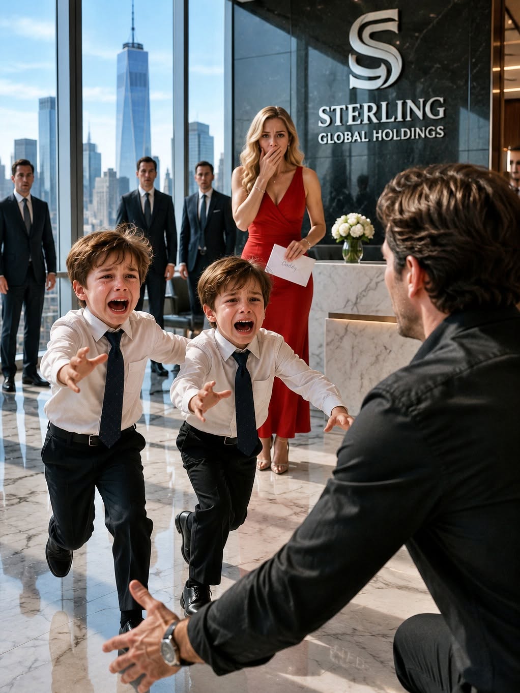 Two Little Boys Ran Into My Office Calling Me Daddy—Then I Saw the Handwriting on the Letter