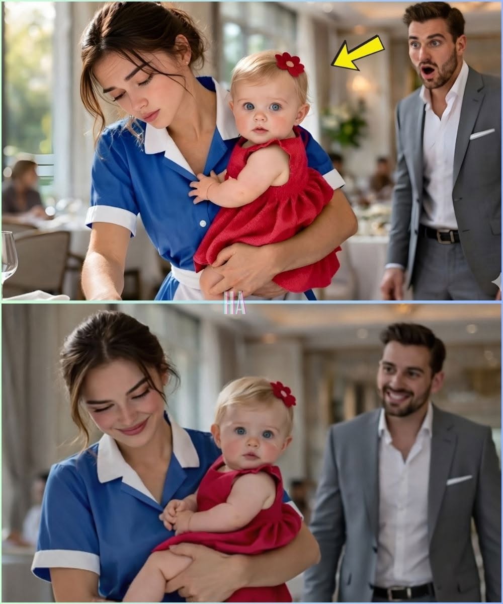 HE WALKED INTO A CHICAGO STEAKHOUSE TO CLOSE A MULTI-MILLION-DOLLAR DEAL, THEN SAW HIS EX-WIFE WAITING TABLES WITH A BABY IN HER ARMS... AND THE QUESTION HE ASKED NEXT SHATTERED EVERYTHING HE THOUGHT MONEY HAD BOUGHT