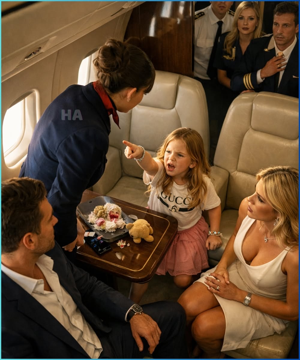 THE FLIGHT ATTENDANT THREW AWAY AN OLD WOMAN’S HOME-COOKED MEAL IN FIRST CLASS. TEN MINUTES LATER, HER NINE-YEAR-OLD GRANDDAUGHTER CHANGED EVERYONE’S LIFE ON THAT PLANE.