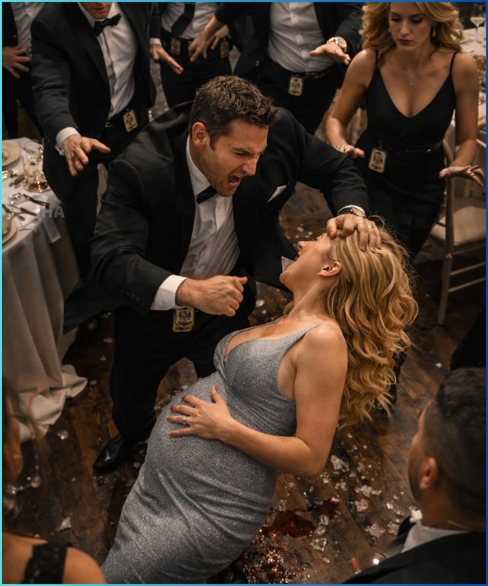 HE CALLED HIS PREGNANT WIFE A LIABILITY AT HIS ANNIVERSARY GALA. THEN 500 GUESTS STOOD UP, FLASHED BADGES, AND BURIED HIS EMPIRE