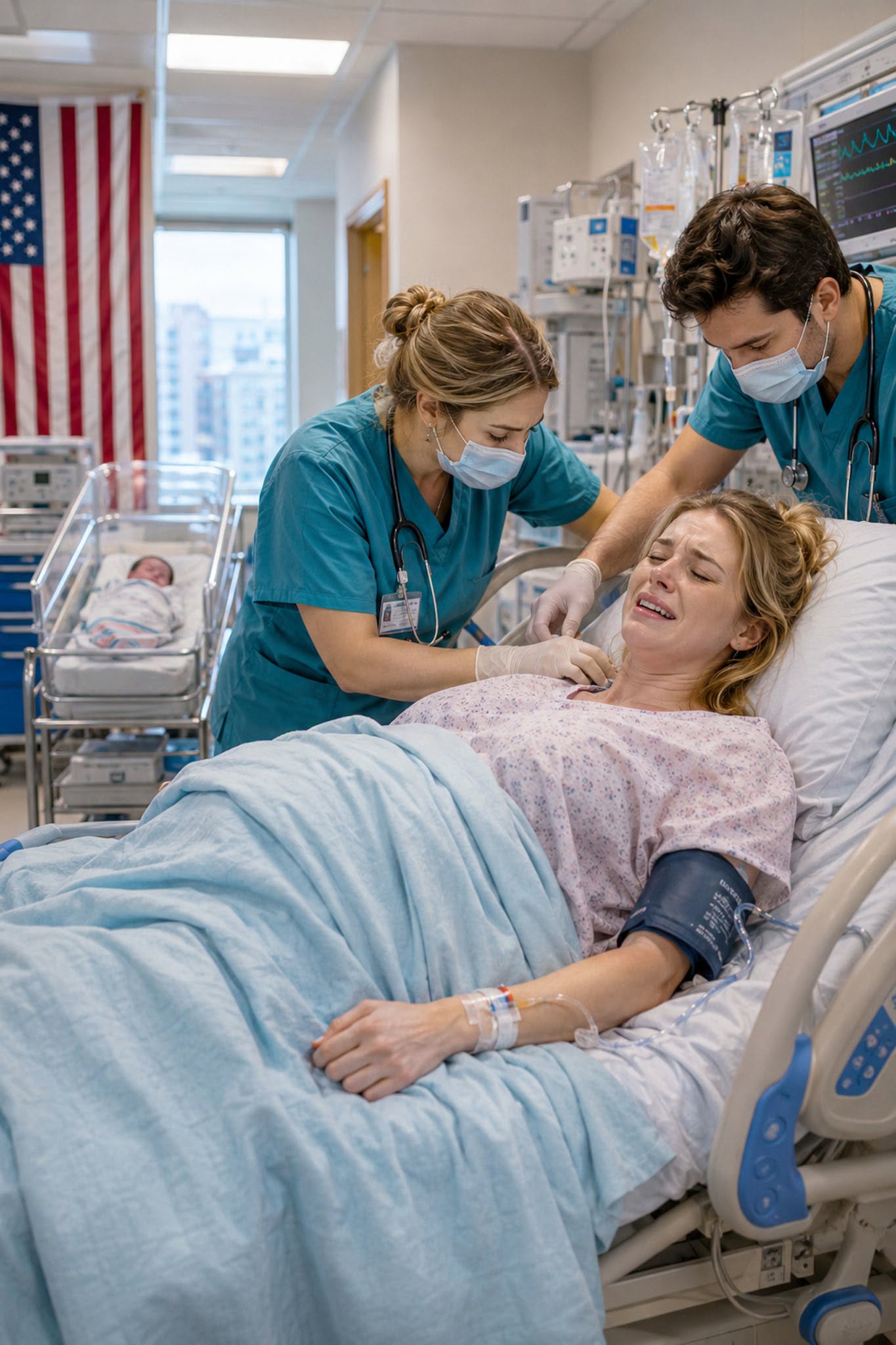 He Left Me Bleeding During Premature Labor to Celebrate His Mistress’s Birthday in New York—But When He Returned With Diamonds, He Found an Empty Hospital Bed, Divorce Papers...
