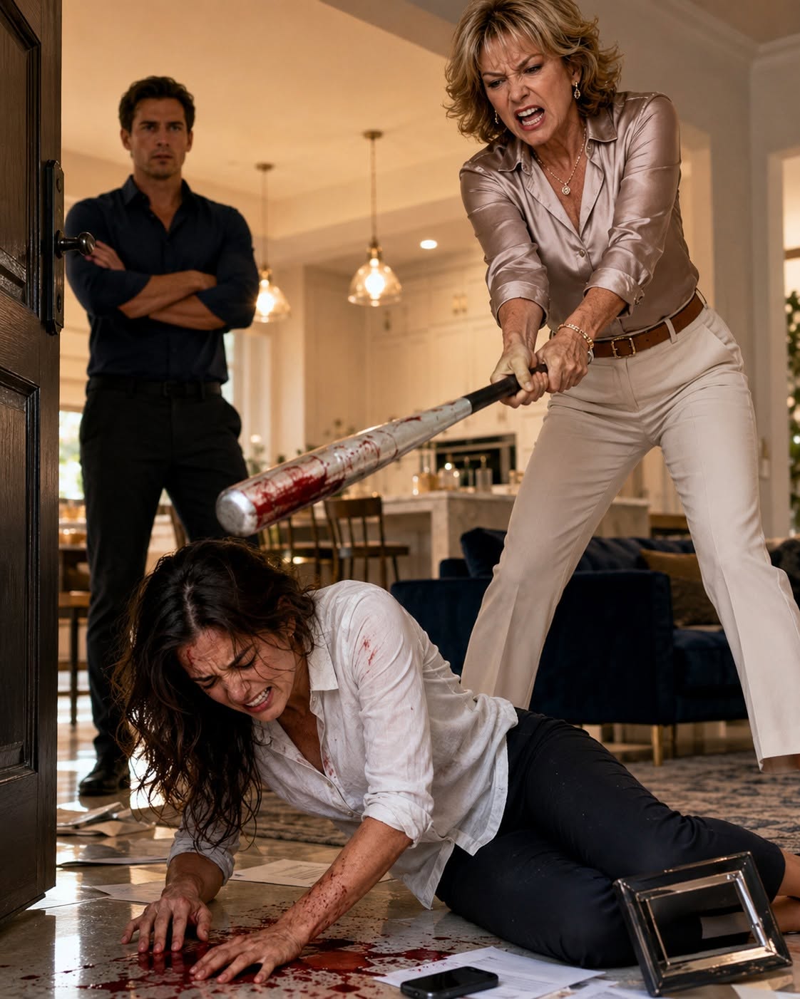 I Was Paying $6,000 To My Mother-In-Law Monthly, But She Demanded An Extra $5,000 For Shopping. I Refused, And She Hit Me Hard With A Baseball Bat. I Fell To The Floor, Injured, While My Husband Simply Watched. I Decided To Leave The House, Determined To Seek Revenge. The Next Morning, When They Woke Up, I Had A Big Shocking Surprise Waiting For Them