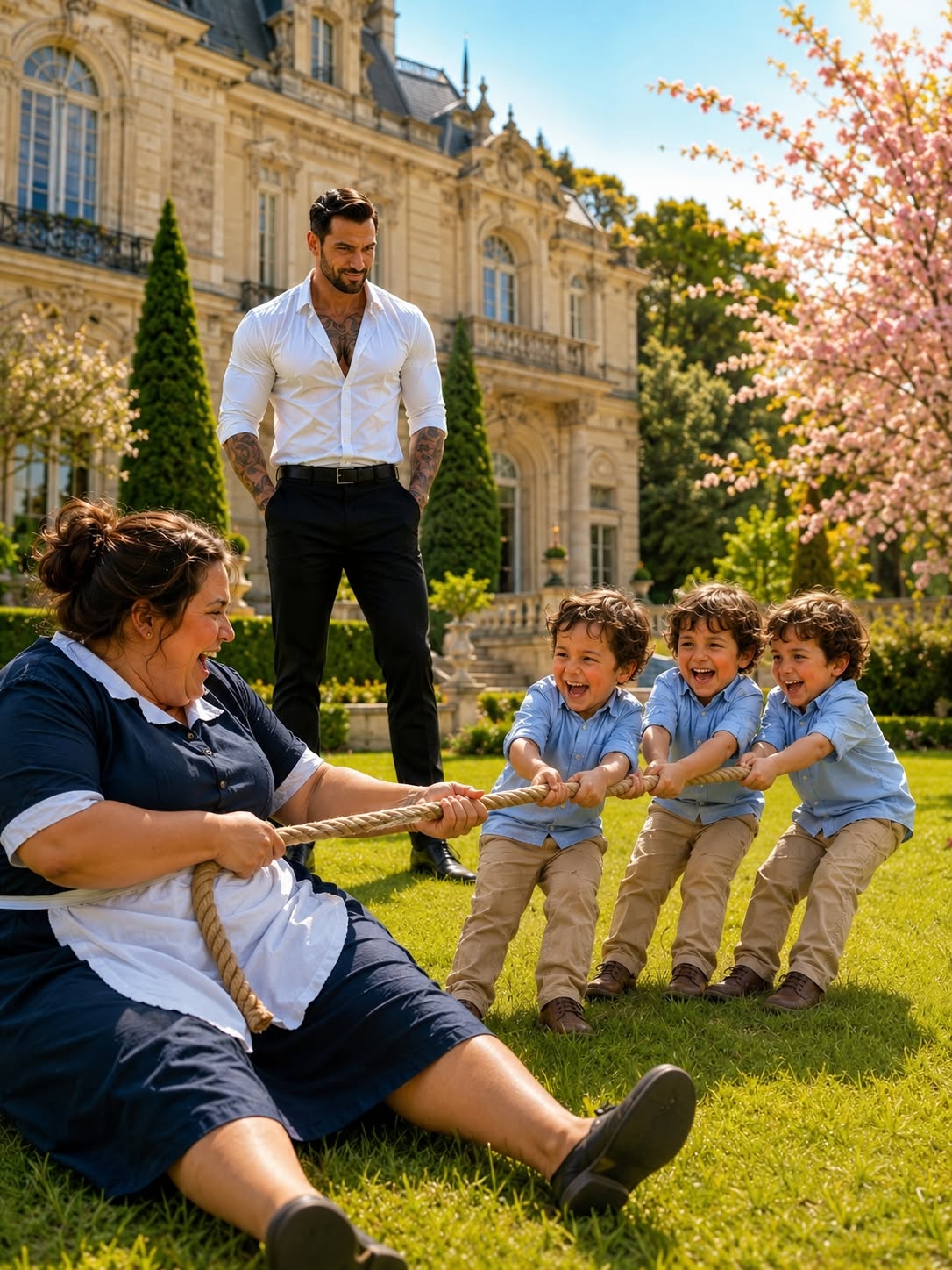 The Mafia Boss Came Home Early and Found His Nanny Laughing With His Triplets—Then One Notebook Revealed What His Grief Had Almost Destroyed
