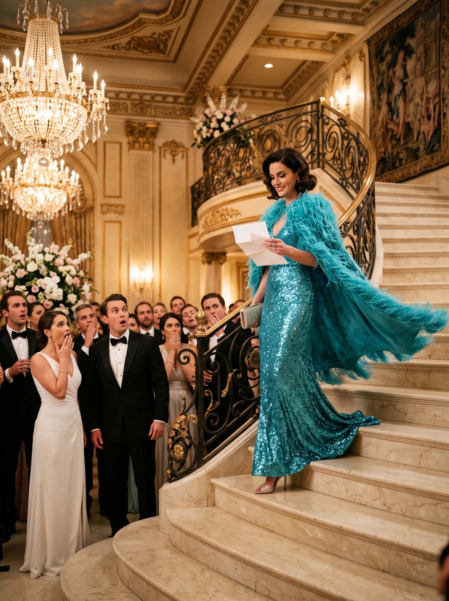 Hoping to humiliate her housemaid before 300 wealthy guests, the socialite smirked, “Be sure to wear black tie.” She was certain the young woman would show up in a borrowed dress and become the night's biggest joke. Instead, the maid arrived in a breathtaking gown, carrying a mysterious invitation—and a family secret that would leave the entire ballroom speechless.