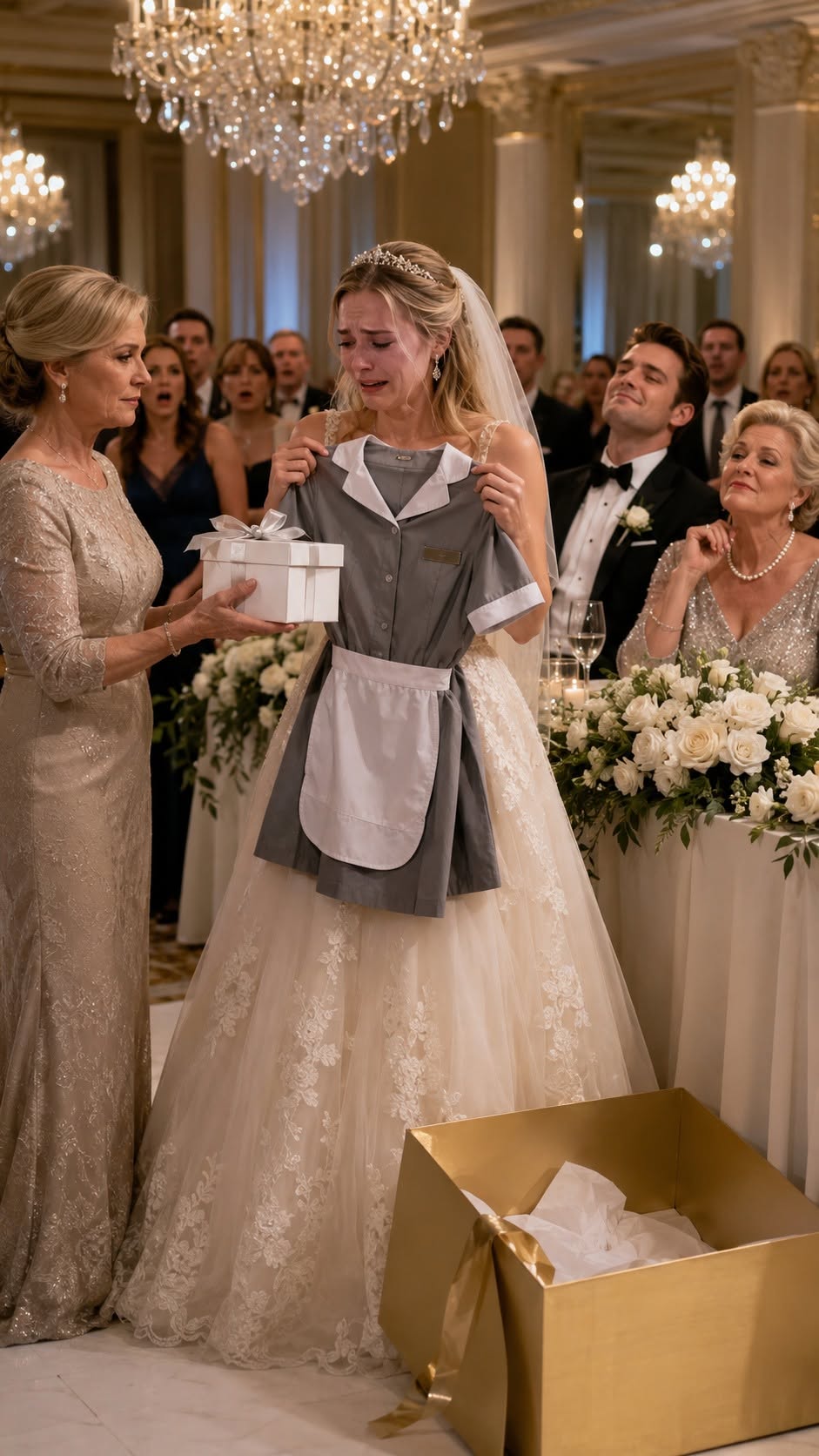 "The room reacted before my daughter even lifted the tissue paper.