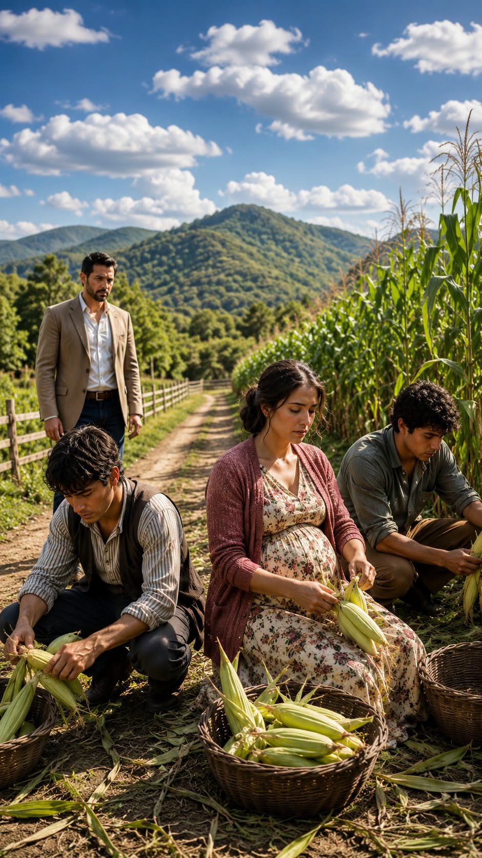 The millionaire returned to buy a ranch… and discovered that the two young men defending the land were the children he had abandoned.