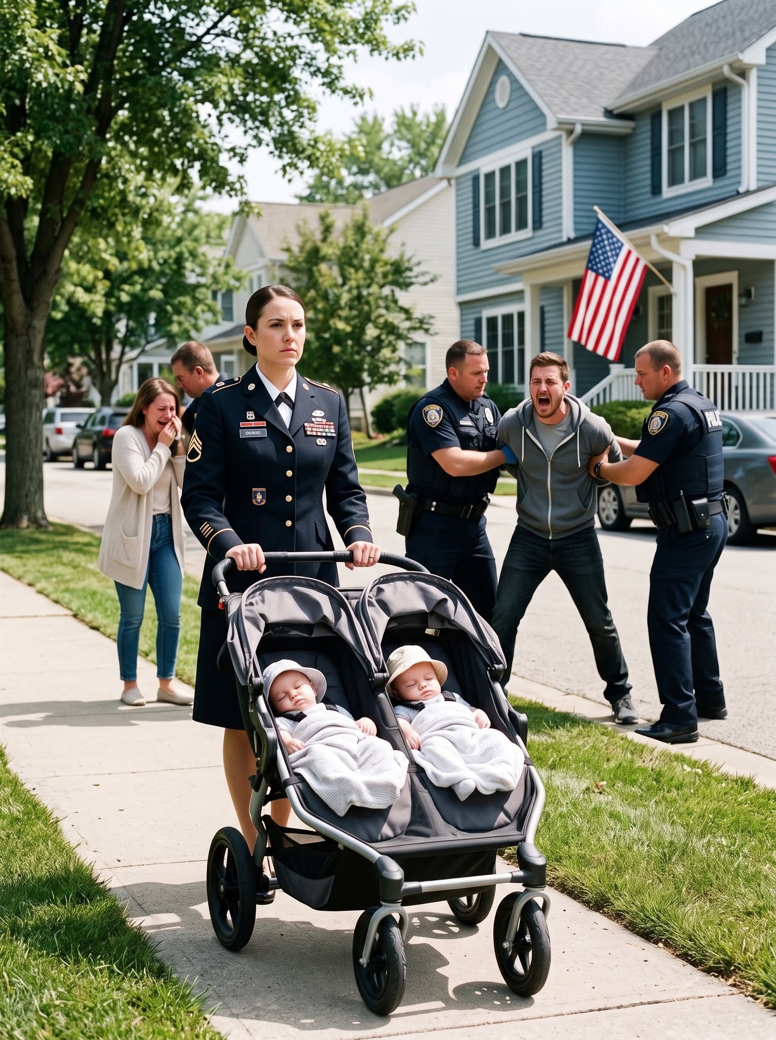 During My Twin Pregnancy, Everyone Applauded My Husband's New Partner For "Saving" His Parents' Home While I Chose To Stay Silent—Days Later, He Walked Into My Hospital Room With Divorce Papers, Called Me Worthless, And Walked Away Without Ever Realizing His Quiet Wife Was A U.S. Army Colonel