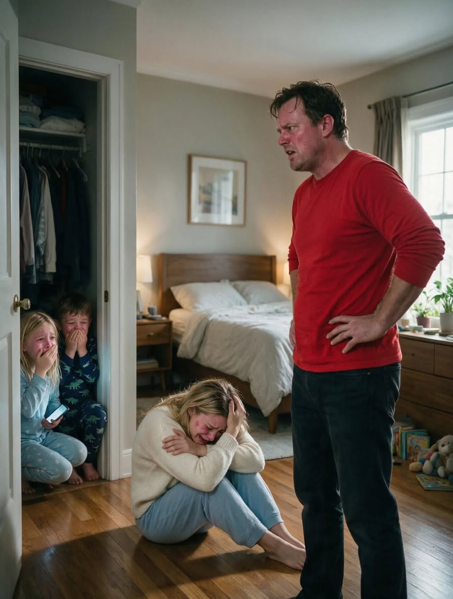 “Please hurry… my dad and his friend are drunk, and they’re doing it to my mom again,” a terr!f!ed young girl told a 911 dispatcher. Within minutes, police arrived at the home—and the scene waiting behind the front door left everyone speechless.