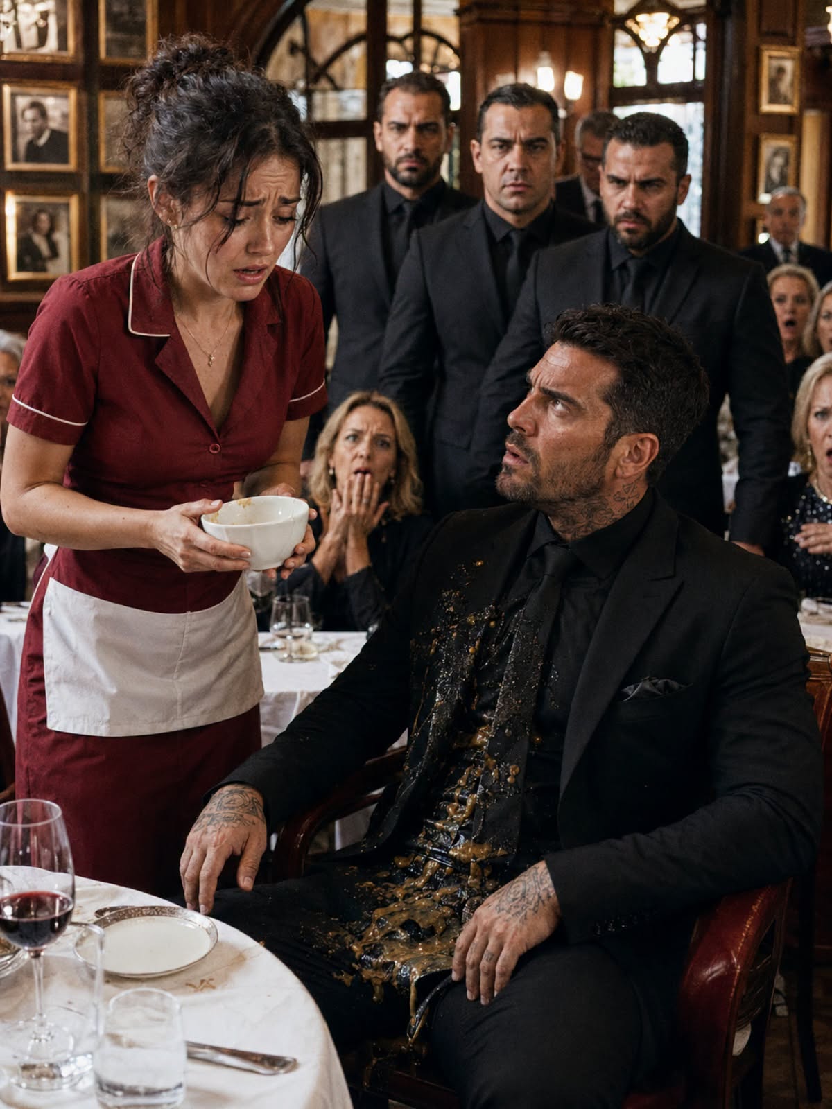 Everyone Expected the Mafia Boss to Explode—But He Asked the Waitress One Strange Question