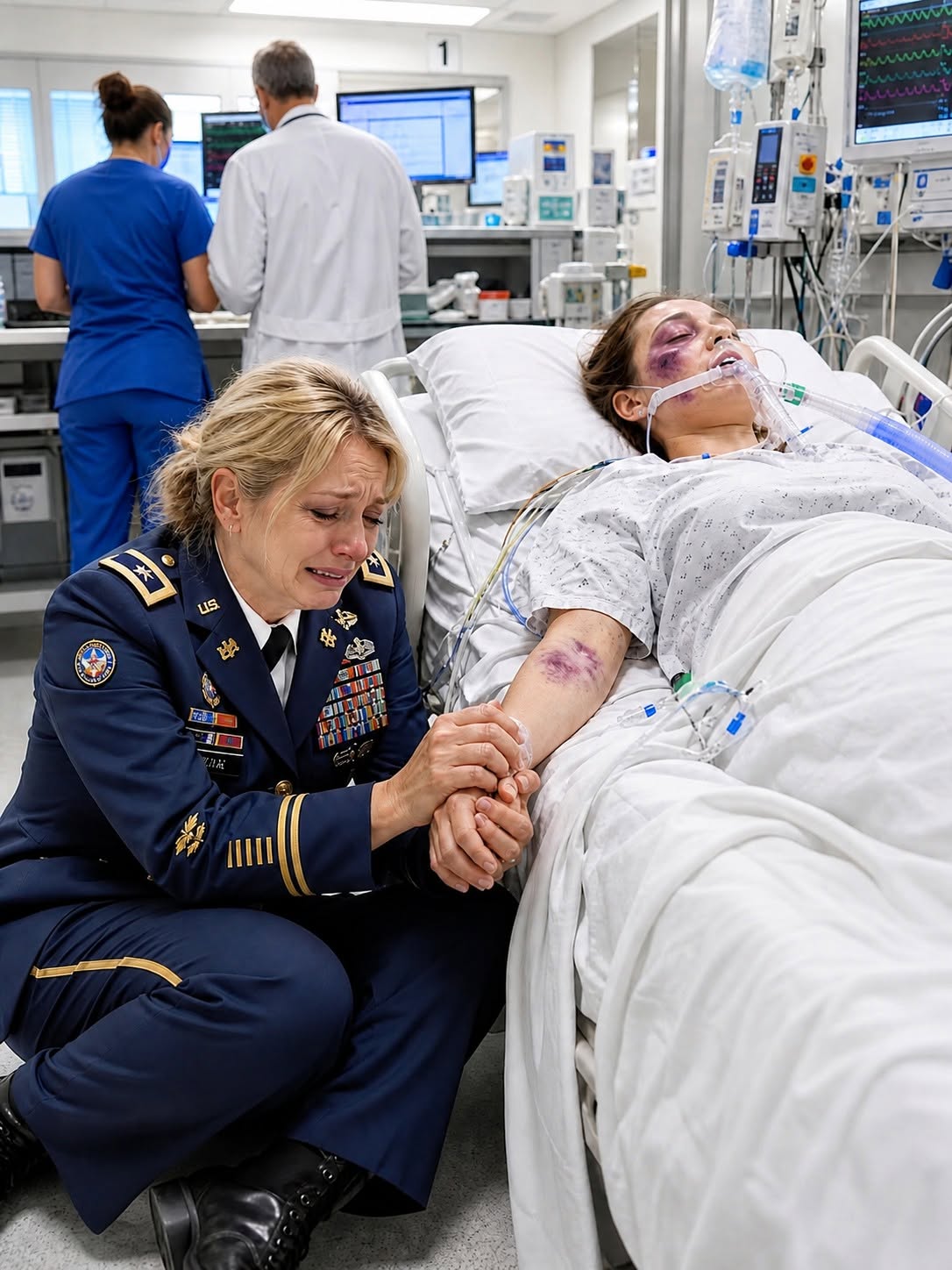 At 5 A.M., police found my five-month-pregnant daughter critically injured at a freezing bus stop. “Her husband and his mother att:4cked her,” the doctor whispered. They believed their wealth would protect them. They had no idea who I was. I made one phone call, and by the next day, their empire was already collapsing.