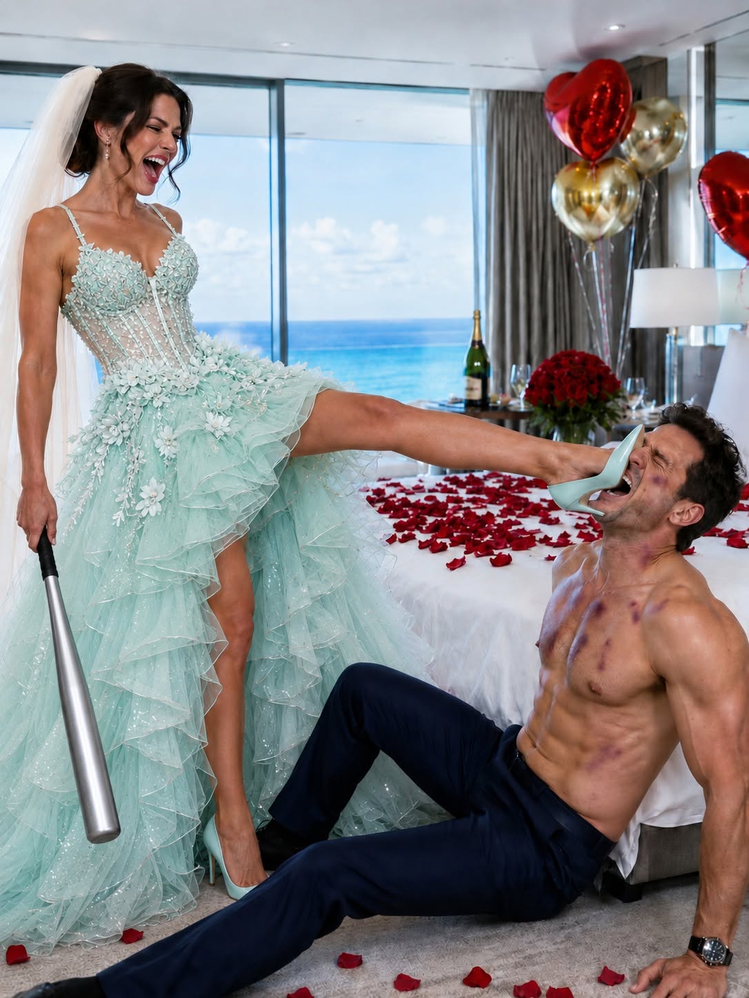 The moment our honeymoon cruise set sail oridafrom Fl, my husband locked the cabin door, cornered me with an aluminum baseball bat. "This is how my dad kept my mom in line," he grinned. I didn't scream. I just cracked my knuckles