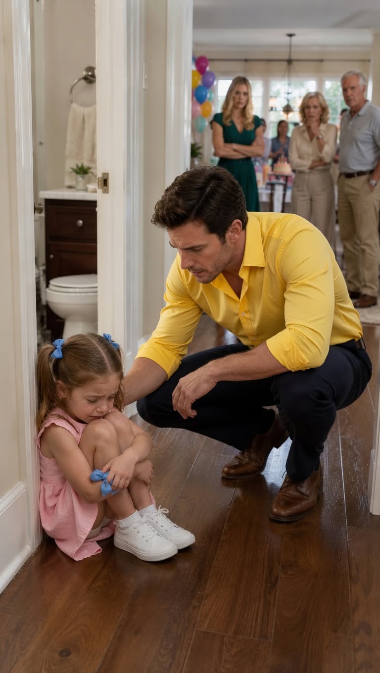 👍 "Daddy... Do I Have To Say Sorry?" My Five-Year-Old Whispered After Hiding From My Aunt During A Family Birthday Party... Minutes Later, One Simple Piece Of Evidence Exposed The Truth My Parents Desperately Tried To Hide