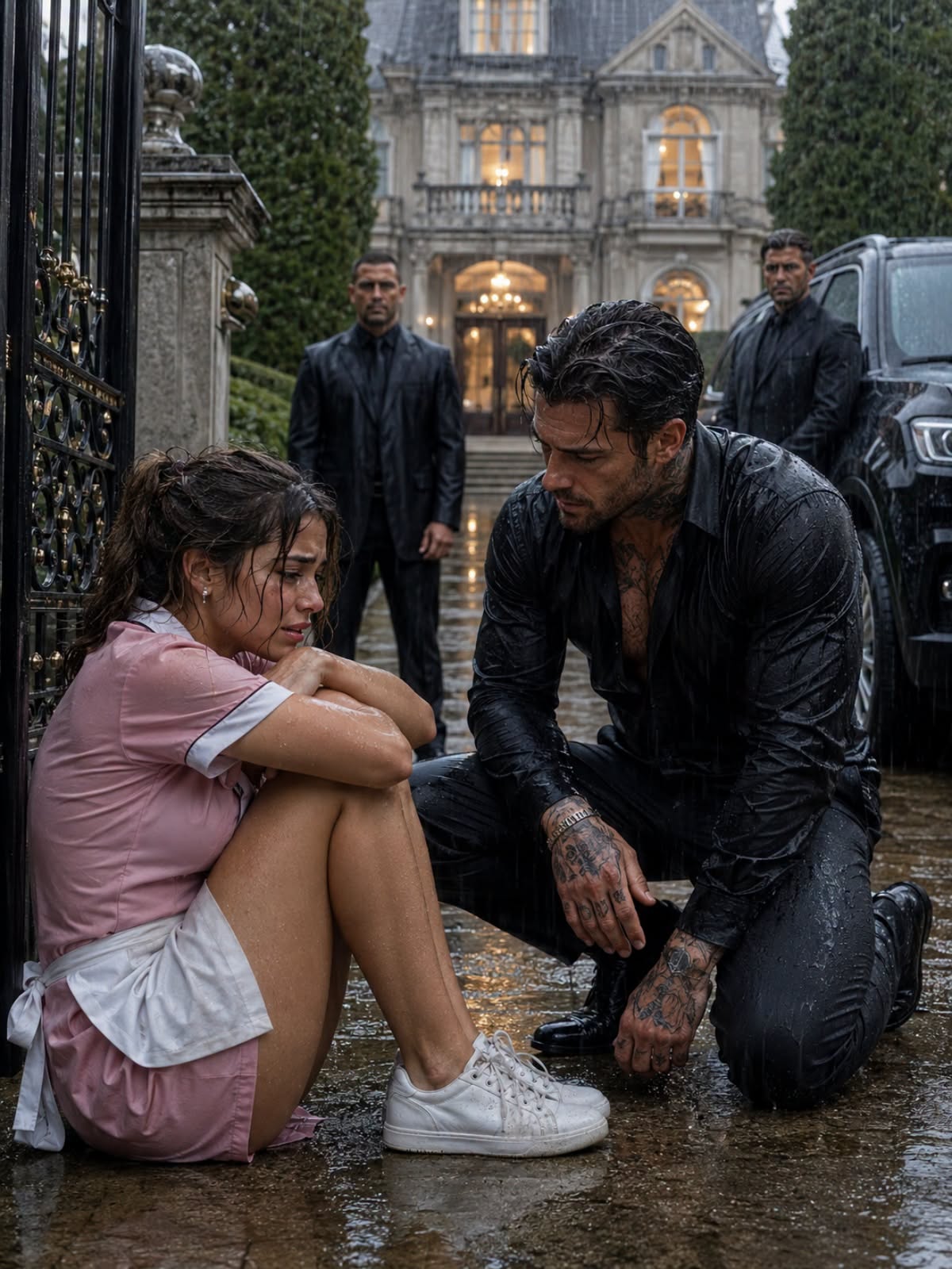 He Found His Maid Crying Alone in the Rain—And the Mafia Boss’s Next Move Shocked Everyone