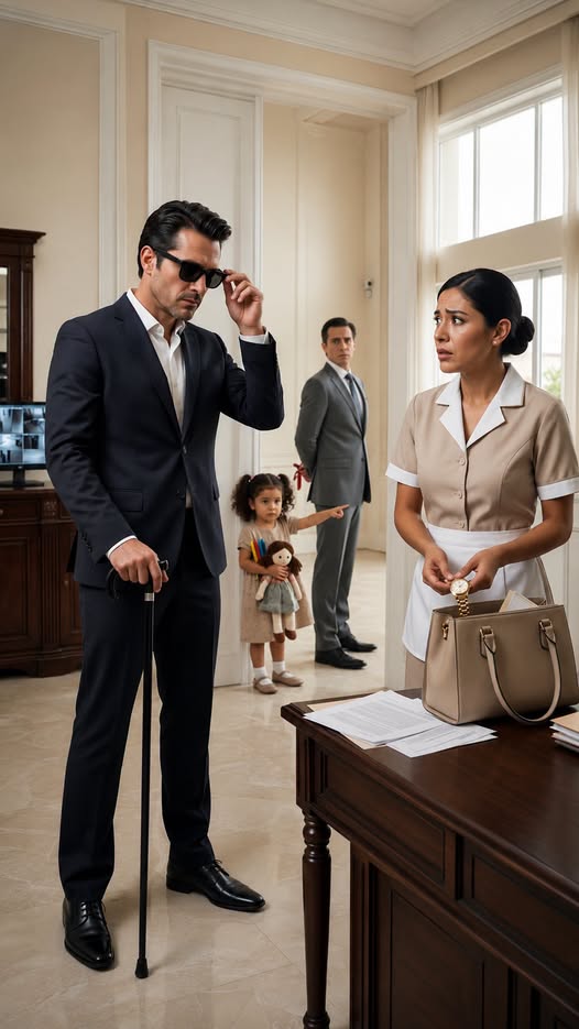 The CEO Pretended to Be Blind to Catch His Employee Stealing… But a Little Girl Revealed the Real Traitor
