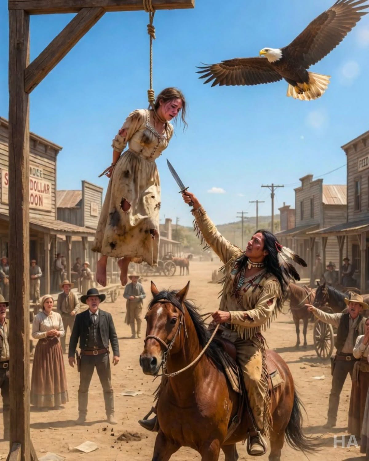 They Hung a 17-Year-Old Girl and Left Her for the Buzzards… But a Comanche Warrior Saw Her Finger Move