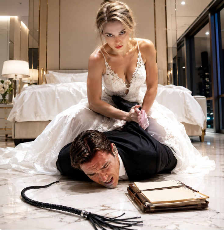 "On our wedding night, my husband smirked, gripping a leather whip and a handwritten rulebook. “From now on, you obey every rule I make,” he said, certain he had married a helpless woman. I calmly slipped off my heels and raised my guard. What he didn’t know was that I held a first-degree black belt in karate. Ten seconds later, he was pinned to the floor, begging for mercy—and signing our annulment papers.