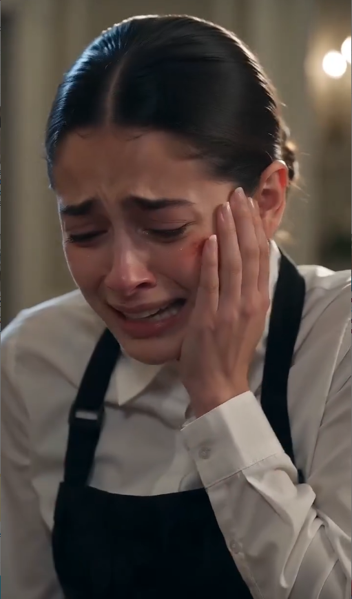 A furious socialite slapped a young waitress in front of the whole banquet, screaming at her for "trying to steal her husband." She felt completely justified—until the sobbing girl dropped an old, faded photograph onto the marble floor, the husband looked down at it, and...