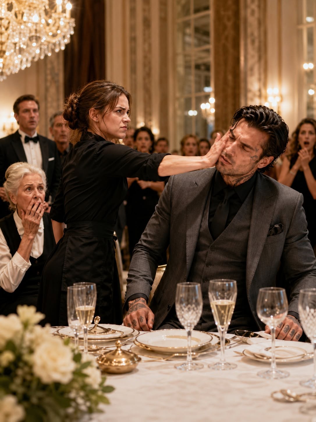 She Slapped A Rude Millionaire To Defend A Stranger — Never Knowing He Was The Mafia Boss