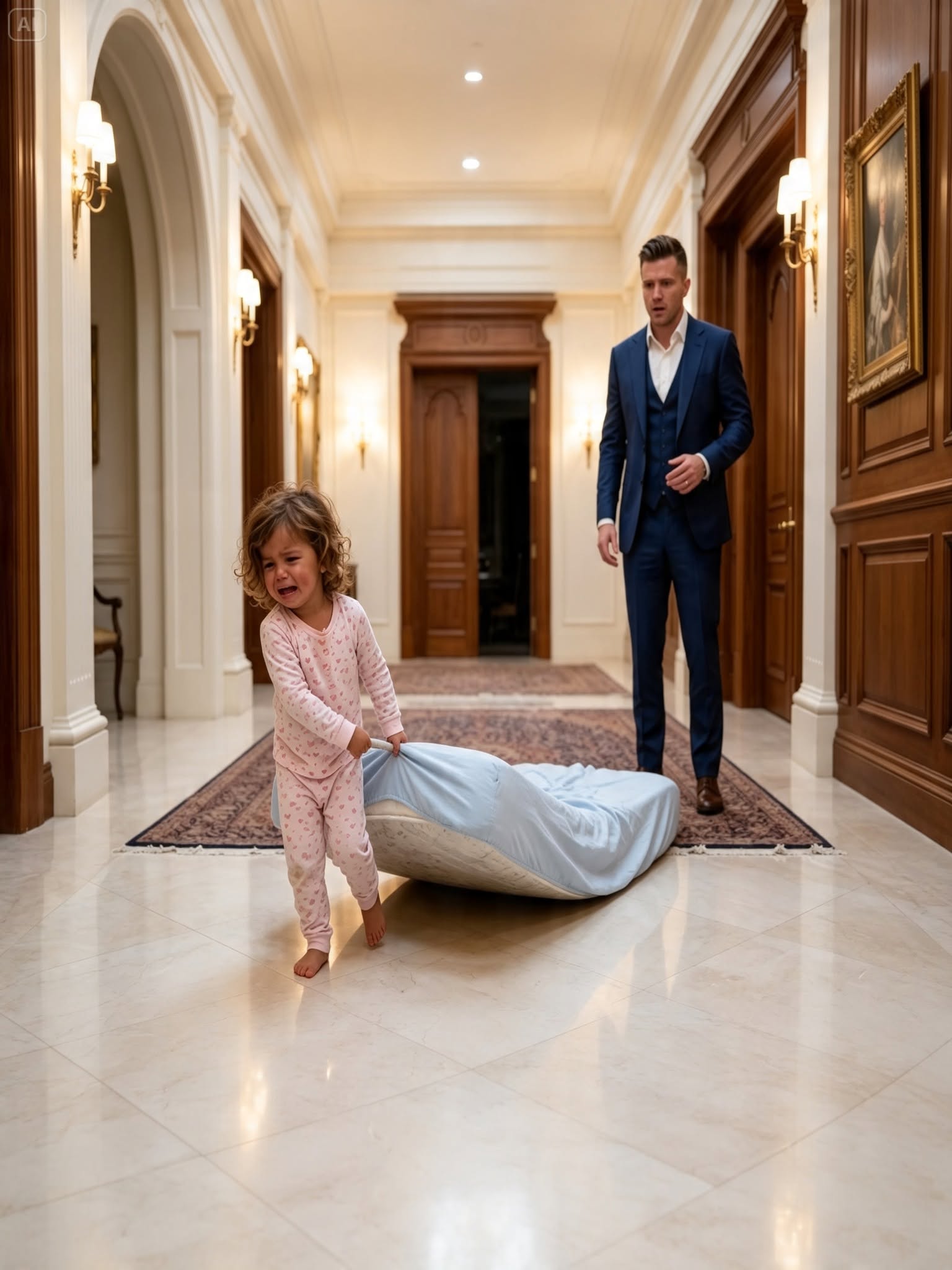The billionaire CEO’s rich fiancée called the maid’s toddler a liability—until a mattress in the stairwell exposed the truth in front of everyone