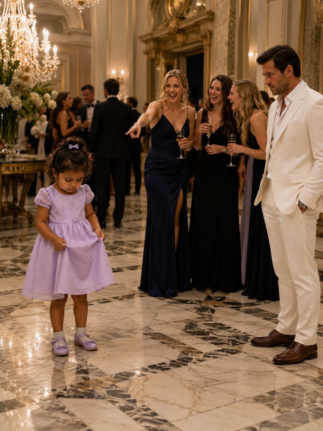 They Laughed At The Maid’s Little Girl In A Five-dollar Dress—until The Most Feared Mafia Boss In Chicago Stood Up And Said, “insult Her Again And You Insult My Future Wife”