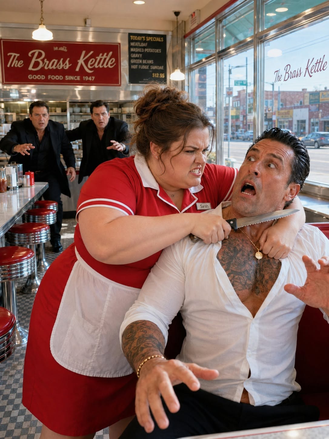 THE CURVY WAITRESS HE HUMILIATED IN FRONT OF CHICAGO’S ELITE—UNTIL THE RUTHLESS MAFIA DON CLAIMED HER AS HIS FIANCÉE, DESTROYED HER BETRAYERS, AND KNELT FOR HER LOVE