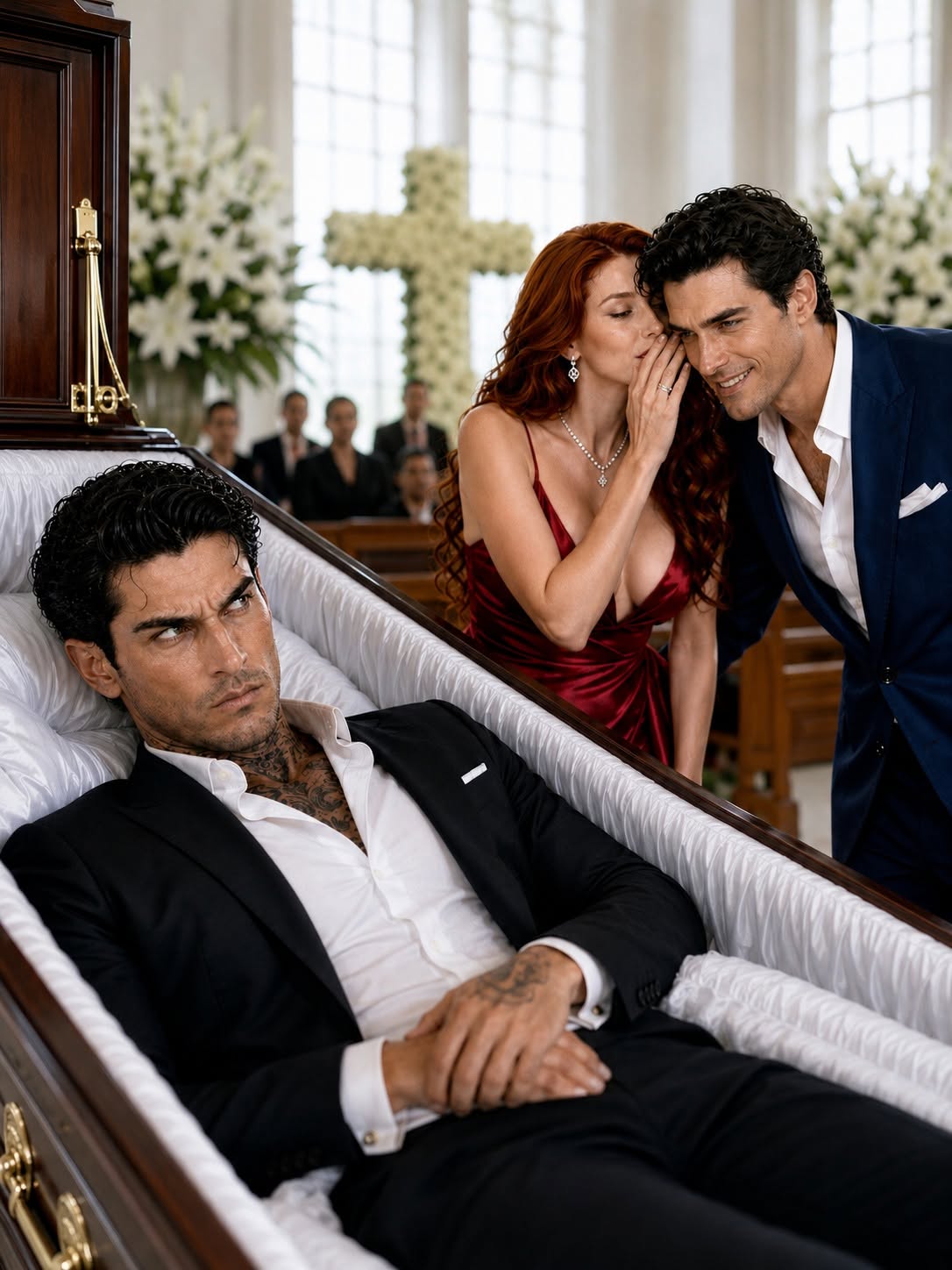 Mafia Boss Woke Up At His Funeral — And Heard His Wife Whisper To Her Lover: “No One Will Know!”
