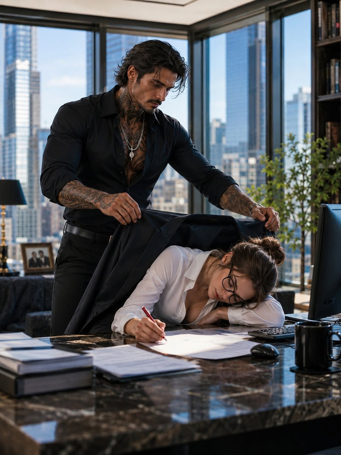 SHE FELL ASLEEP AT HER DESK AFTER HER SISTER’S MEDICAL BILLS BROKE HER—BY DAWN, THE MAFIA BOSS HAD CLAIMED HER AS HIS FIANCÉE AND DECLARED WAR