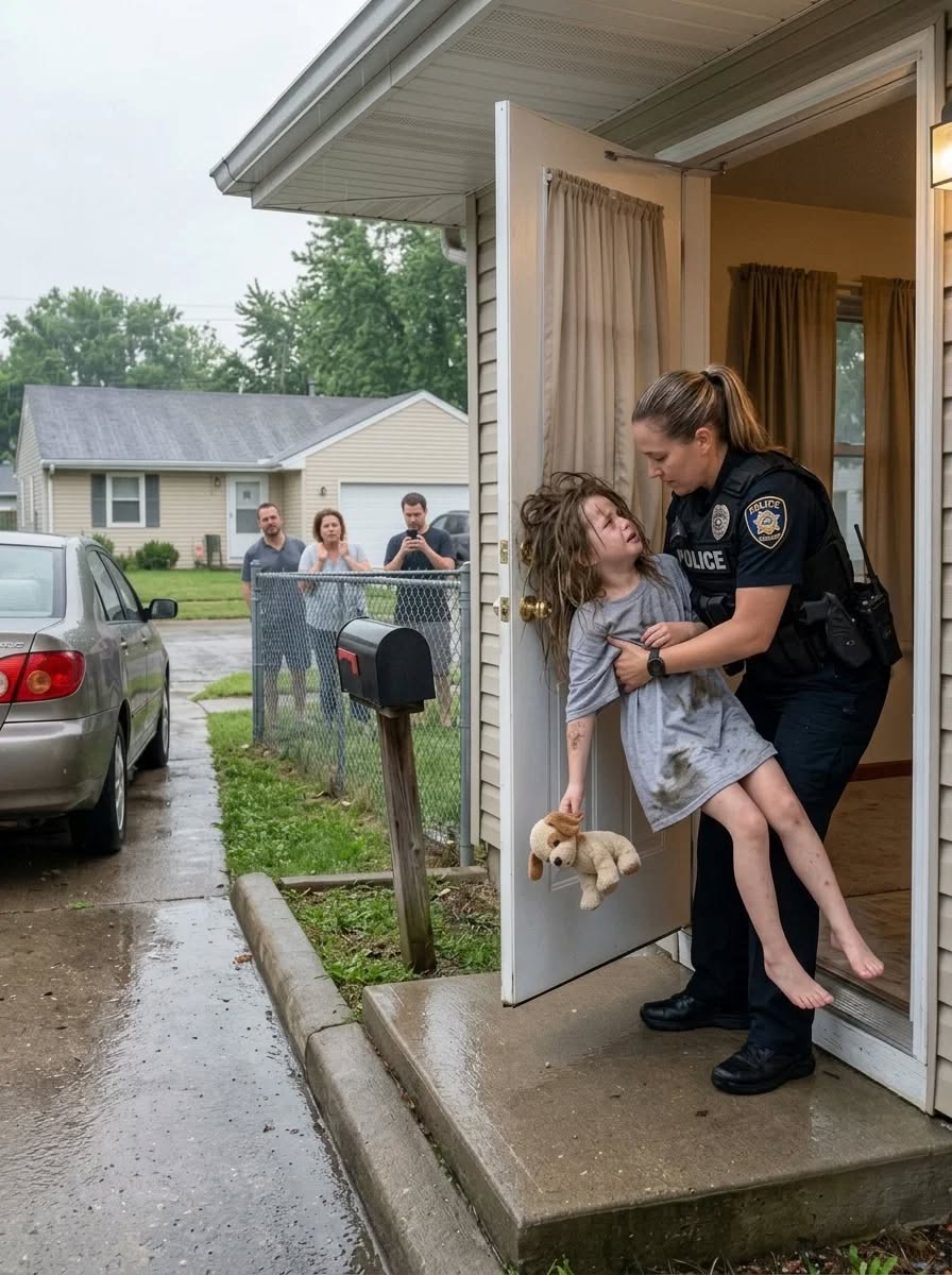 “My dad said he'd only be gone for thirty minutes…” a quiet seven-year-old told a 911 dispatcher after spending four days home alone. At first, many people assumed her father had simply chosen not to come back. But when emergency responders uncovered something near a flooded roadway, everything people thought they knew suddenly changed...