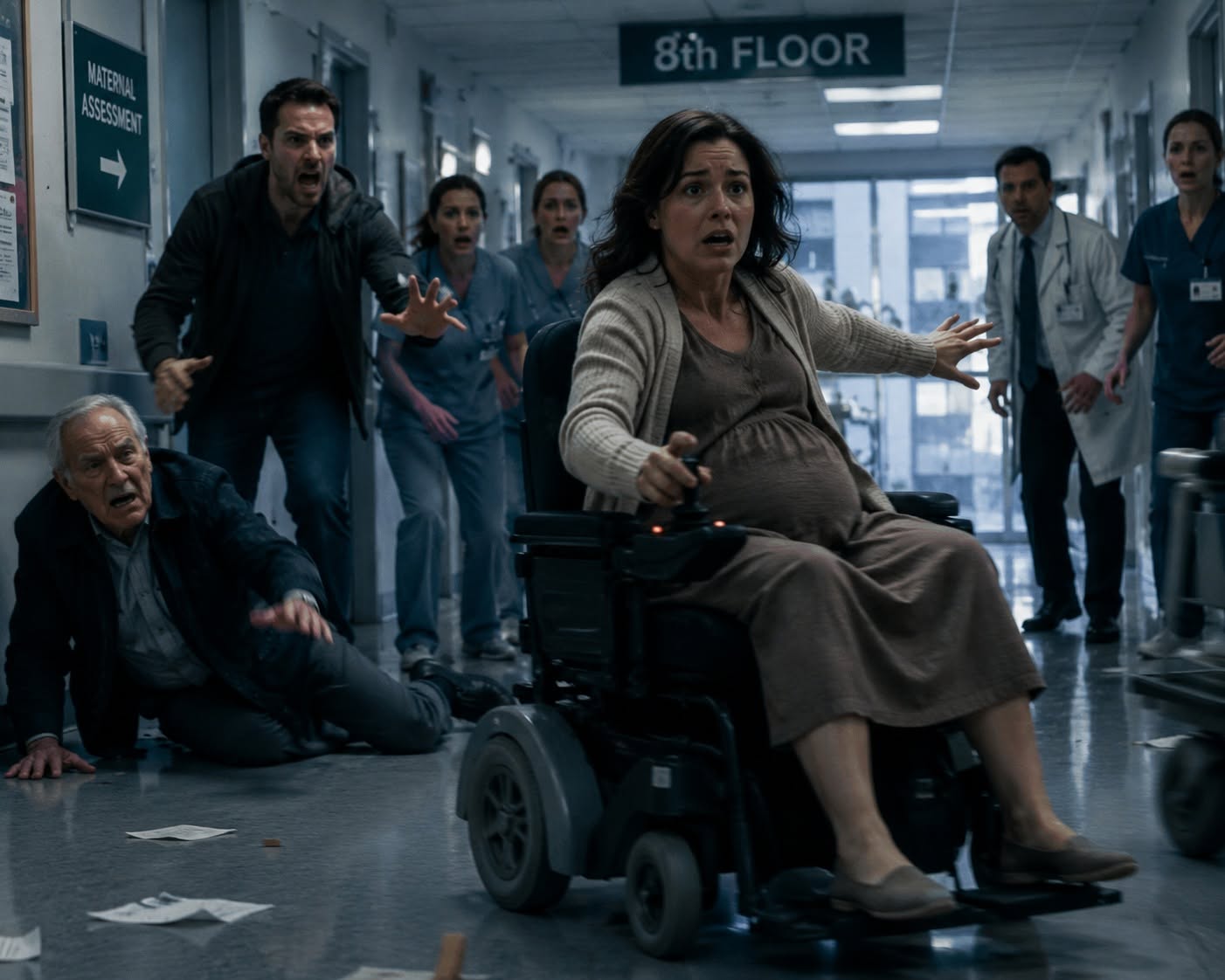 # PART 1 — SHE STOLE AN OLD MAN’S WHEELCHAIR