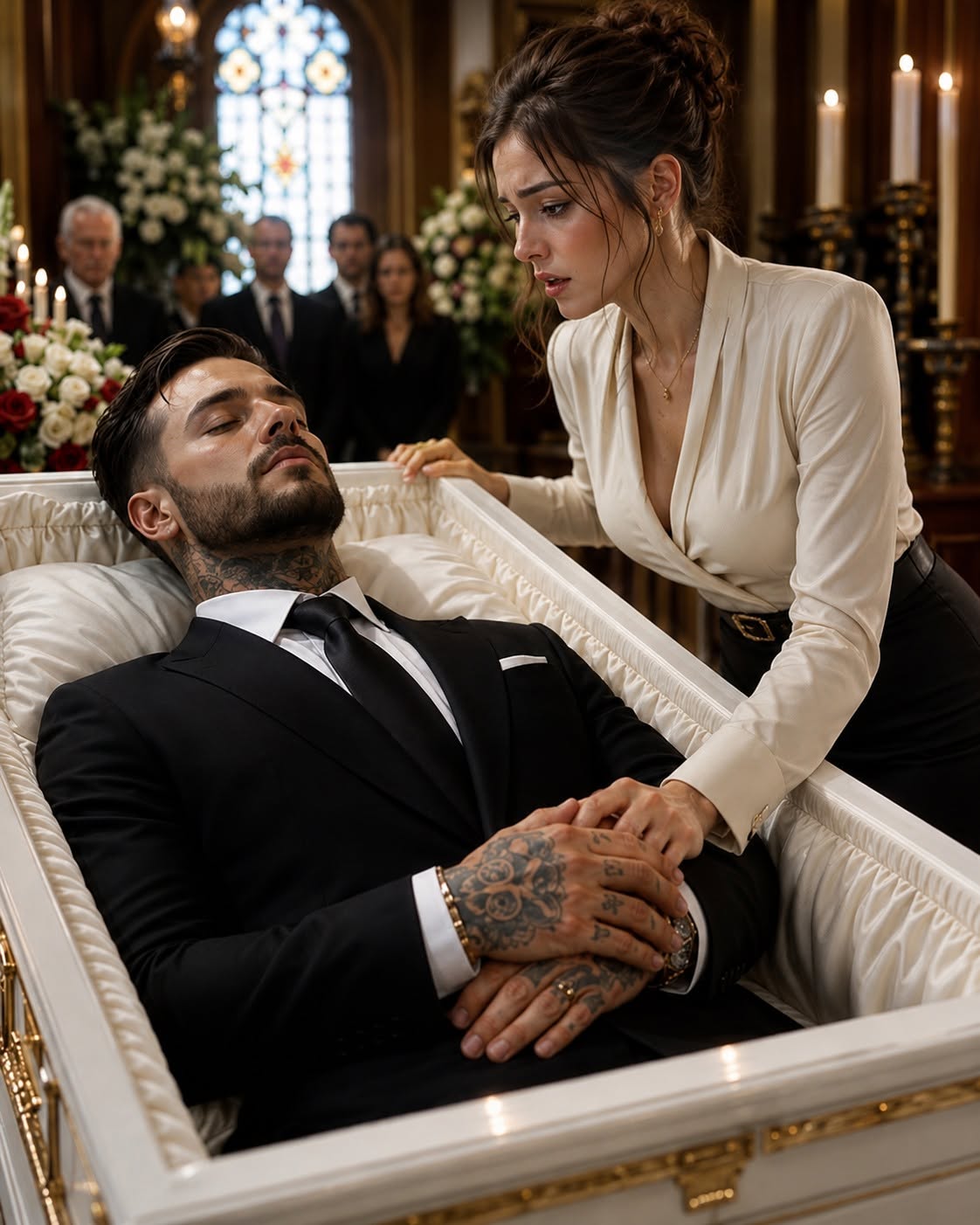 THE WAITRESS SAW THE MAFIA BOSS BREATHE INSIDE HIS CASKET—AND WHAT HAPPENED AFTER SHE SCREAMED CHANGED HER LIFE FOREVER