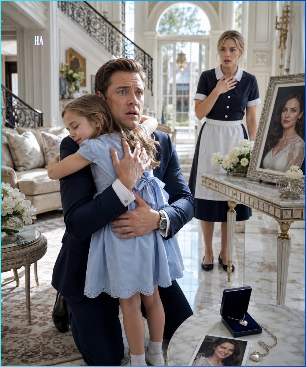 The Housekeeper’s Little Girl Asked the Millionaire for One Hug and Uncovered the Secret His Dead Wife Took to Her Grave