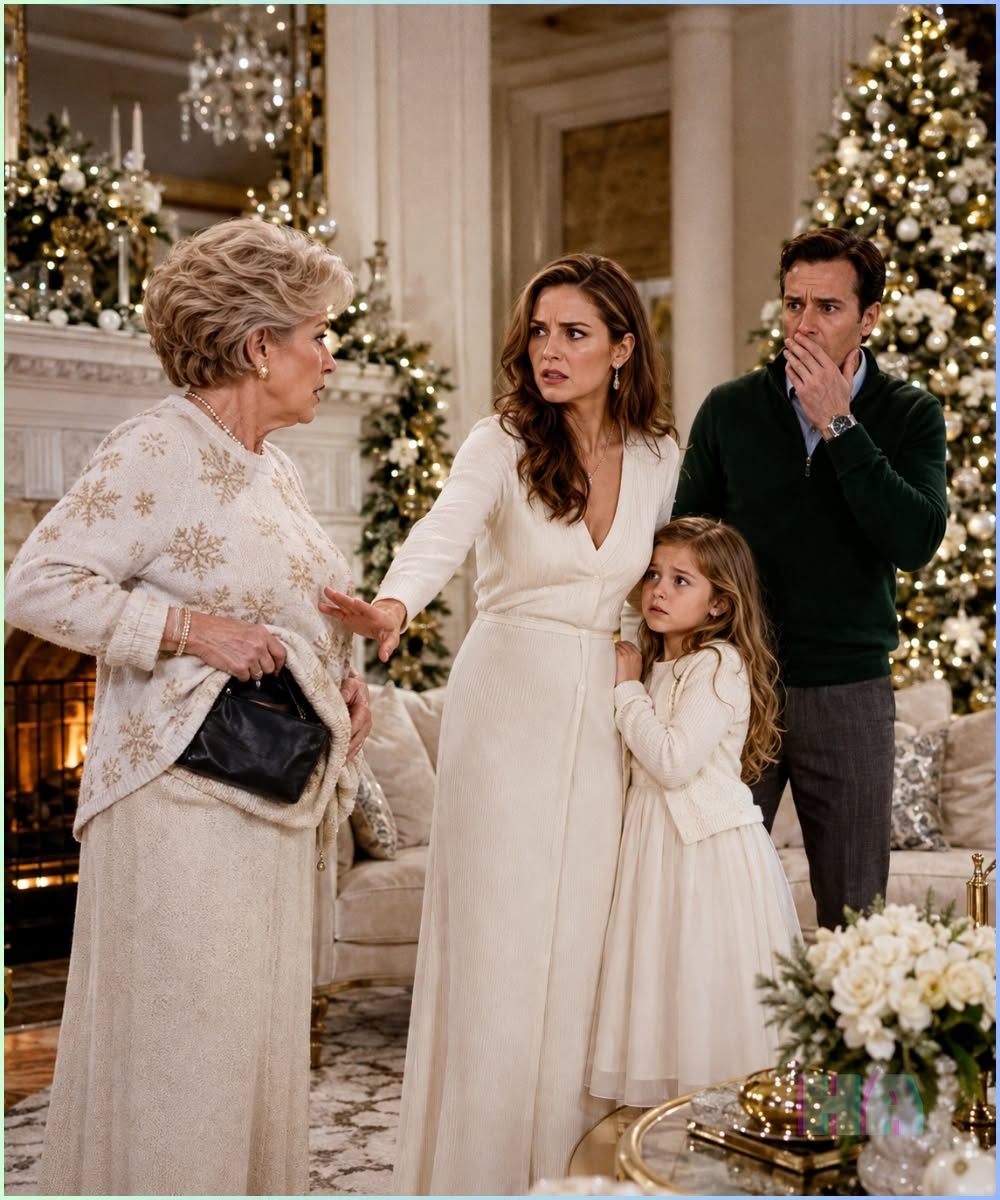 The Family’s Untouchable Matriarch Said My Six-Year-Old Needed Discipline, but the Black Bag Under Her Christmas Sweater Exposed What My Husband Had Buried for Thirty Years