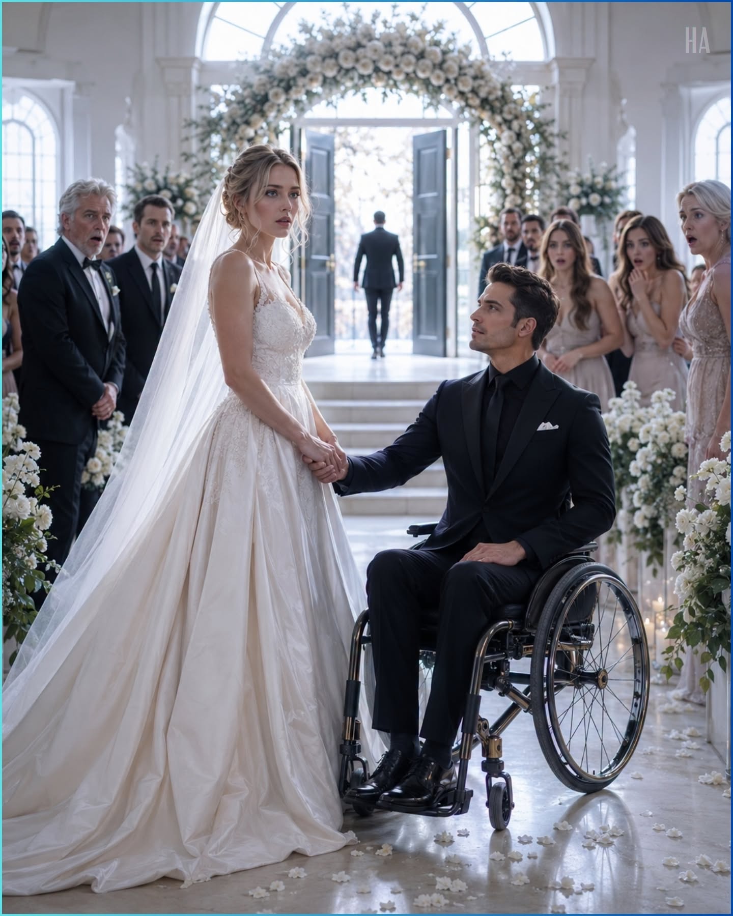 The Groom Walked Out on Their Wedding, So She Married the Stranger in a Wheelchair and Learned Too Late Who He Really Was
