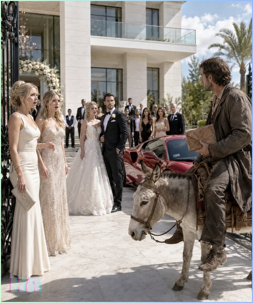 Her Sister Married the Ferrari Boss, but the Man on the Donkey Carried a Secret That Made the Mansion Go Silent