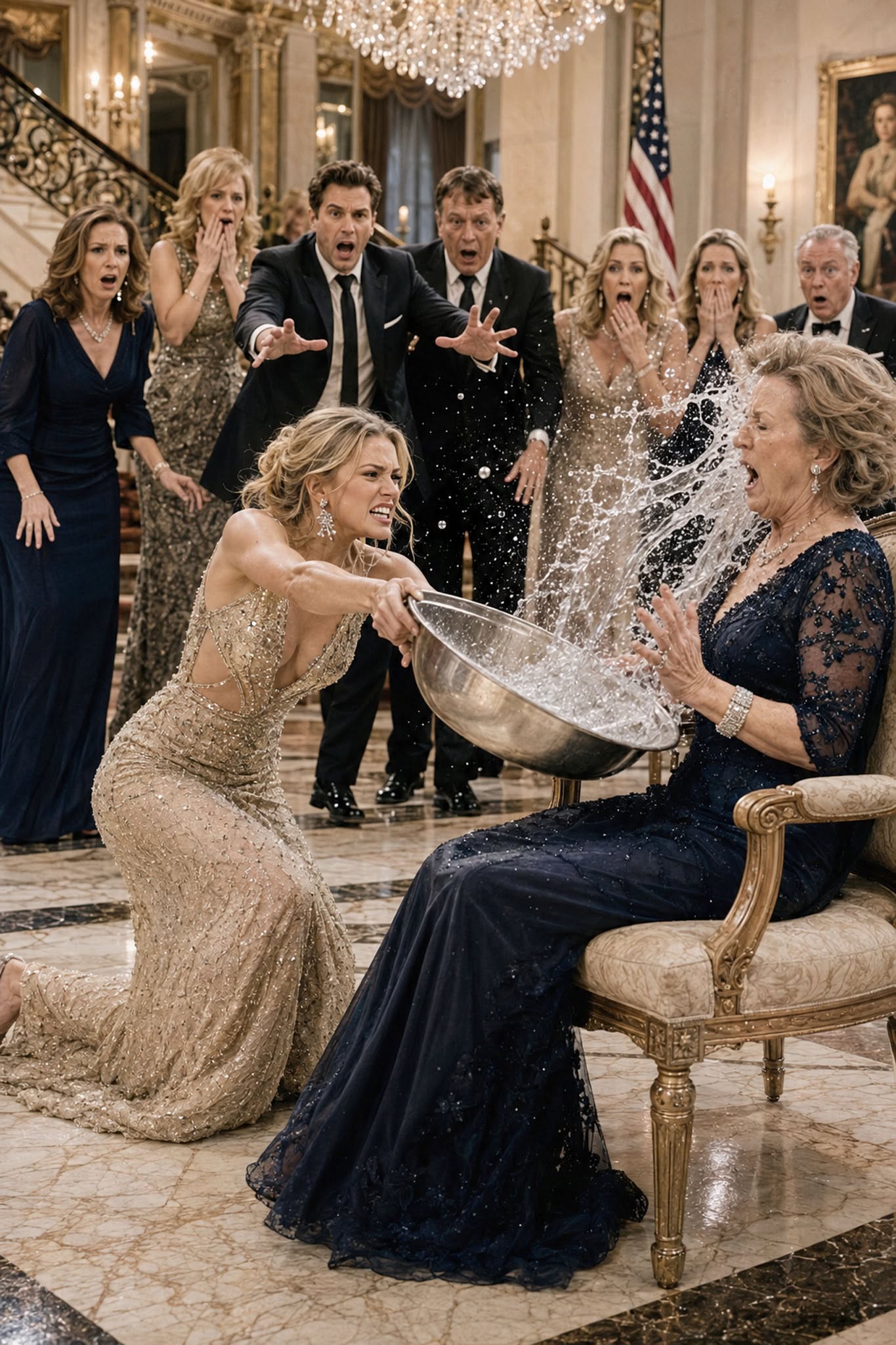 My Mother-in-Law Ordered Me to Kneel and Wash Her Feet in the Condo She Claimed Her Son Owned—So I Lifted the Basin, Drenched Her, Called Security, and Handed My Husband Divorce Papers…