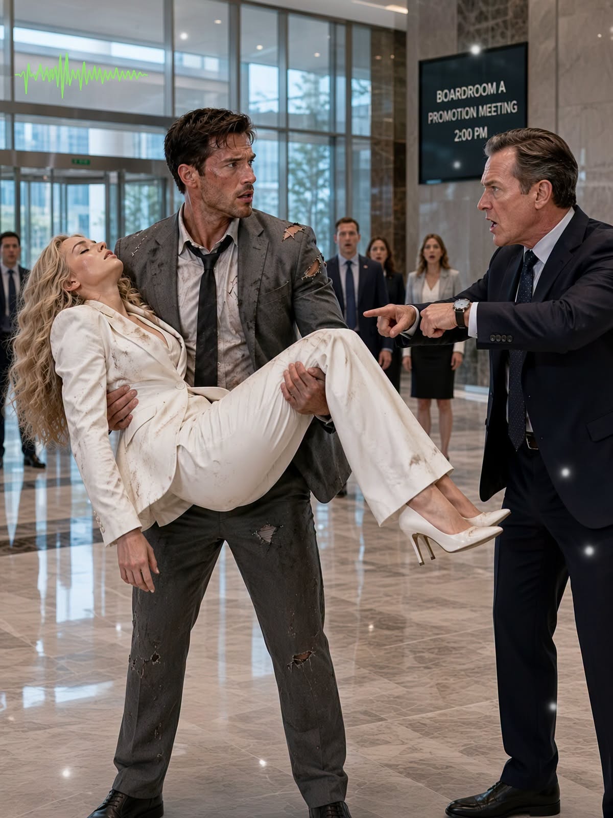 I Missed the Promotion That Could Save My Daughter to Carry My Billionaire CEO Out of a Crushed Car—Then Her Executive Fired Me Before She Woke Up