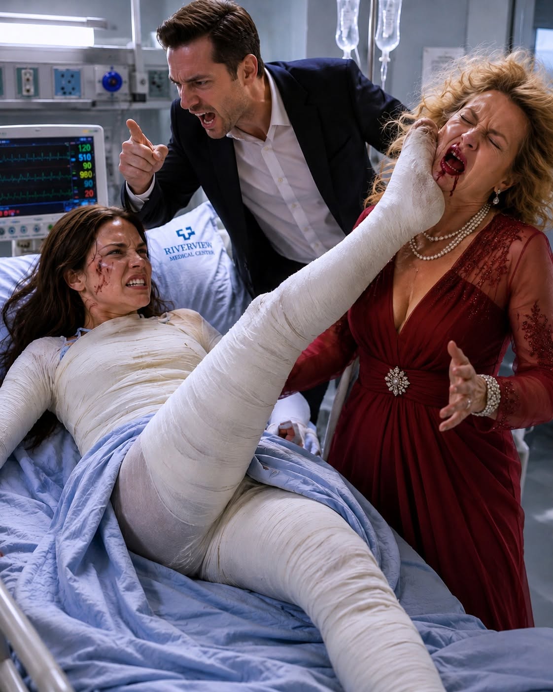 My mother-in-law tried to suffocate me with a pillow while I lay helpless inside a full-body cast, then whispered, “You should’ve died in that accident.” She thought I couldn’t move, couldn’t fight back, and could never prove what she’d done. What she didn’t know was that I had spent the last forty-eight hours waiting for her to say exactly those words.