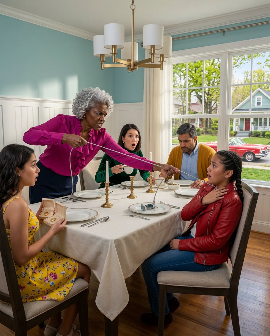 On Christmas Eve, Grandma gave gold lockets to every granddaughter except my deaf adopted daughter, then tore away her hearing loop and called her “borrowed.” We left. At 6:15 a.m., an estate courier knocked for Grandma’s necklace—and showed her the new custodian line.