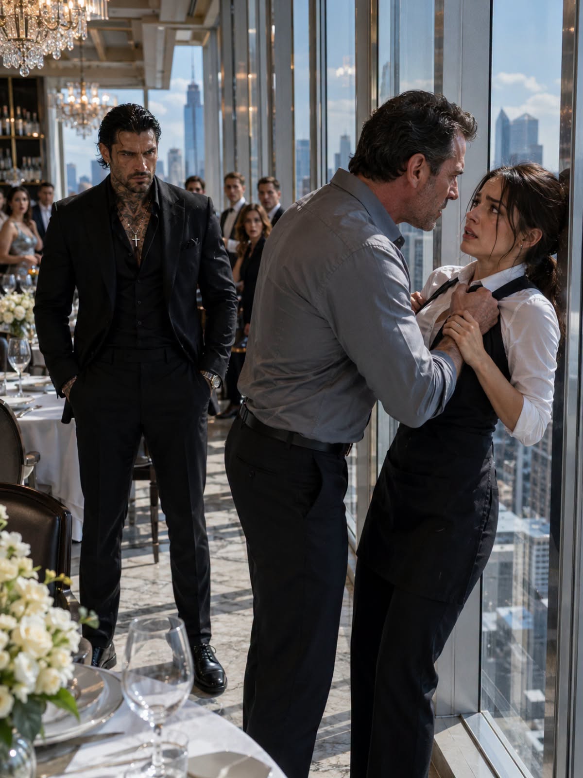“Get Her Out,” the Mafia Boss Ordered—Then the Waitress Whispered One Name and the Entire Room Went Silent