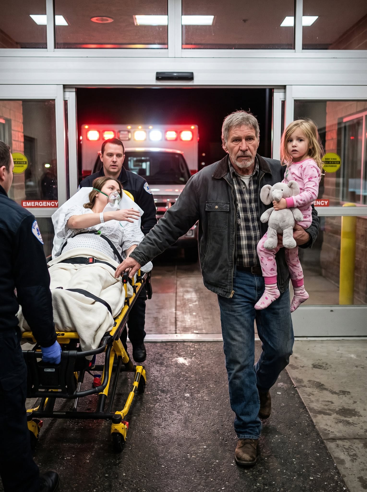 My Granddaughter Called Me In A Panic: “Mommy’s Baby Is Coming! Help!” Then She Whispered, “Daddy Hurt Mommy And Drove Away.” By Sunrise, My Daughter Was In Surgery, Her Premature Son Was In The NICU, And The Deputy Handling The Case Was Already Protecting The Man Responsible—Until One Security Camera Changed Everything...