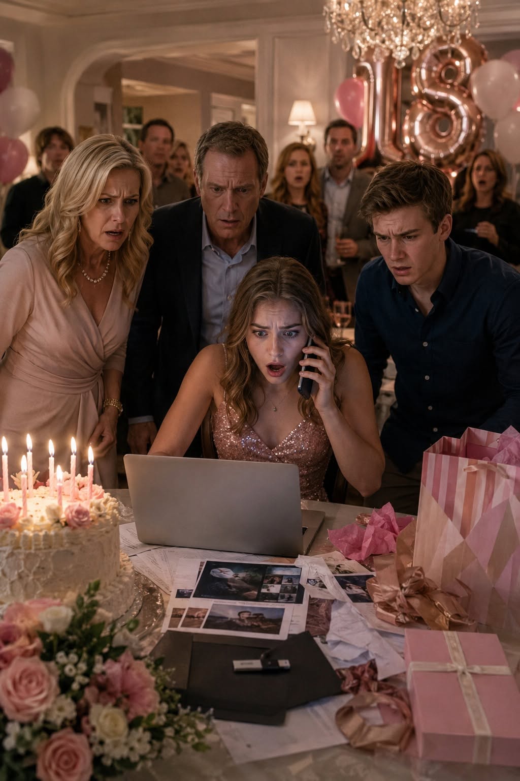 My Parents Gave Me My Brother’s MacBook For My 18th Birthday—When I Opened It, The Hidden Files Made Me Call The Police Before They Could Frame Me...