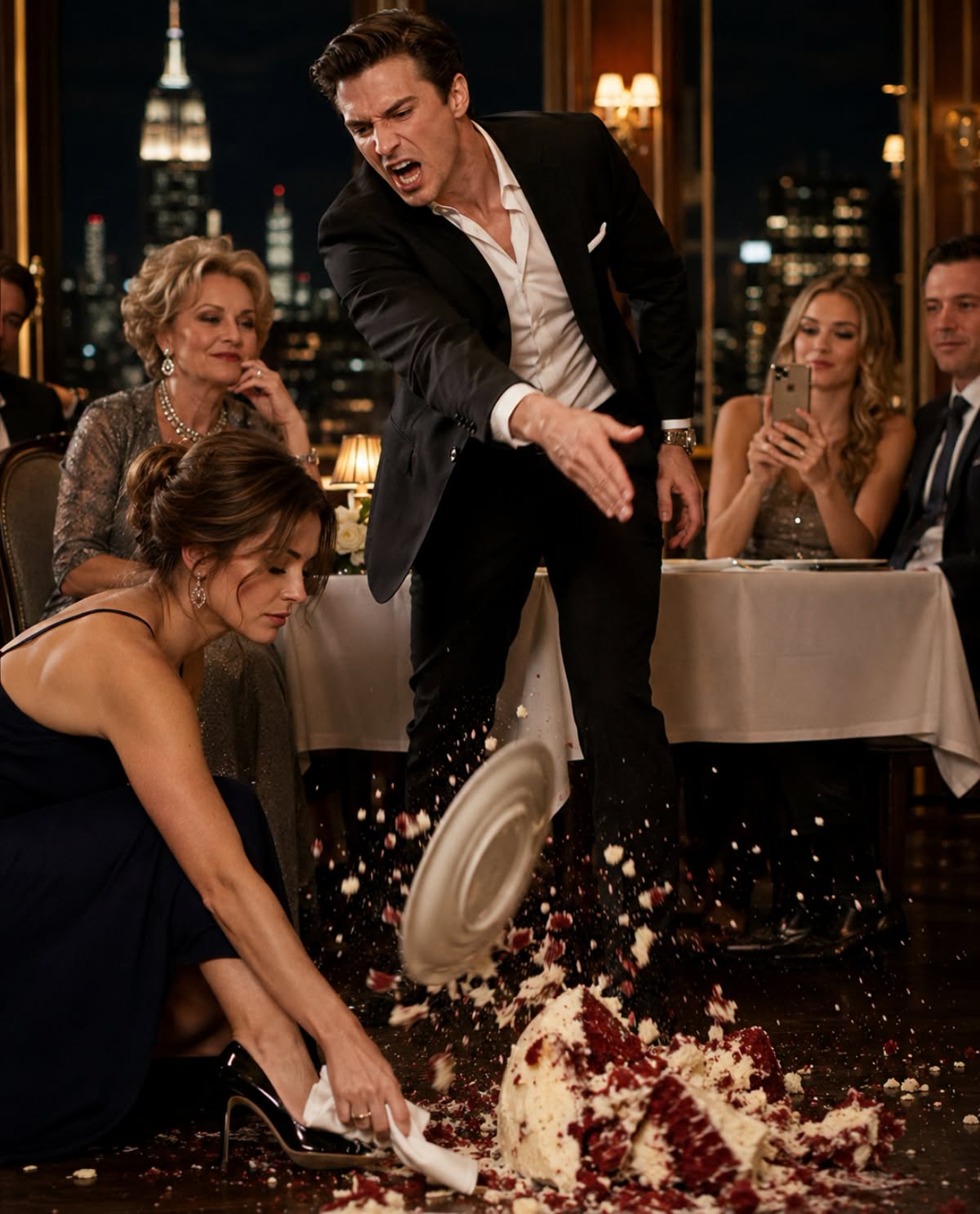 My Husband Threw My Birthday Cake on the Floor and Told Me to Eat It—By Midnight, He Learned Who Really Owned His Life