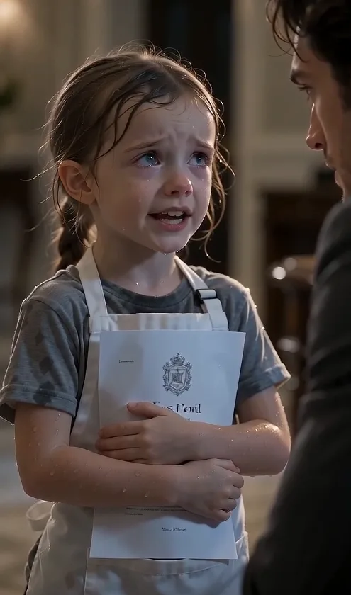 THE MAFIA BOSS FROZE WHEN A LITTLE GIRL WALKED INTO HIS MANSION AND SAID, “MY MOM COULDN’T COME TODAY…”